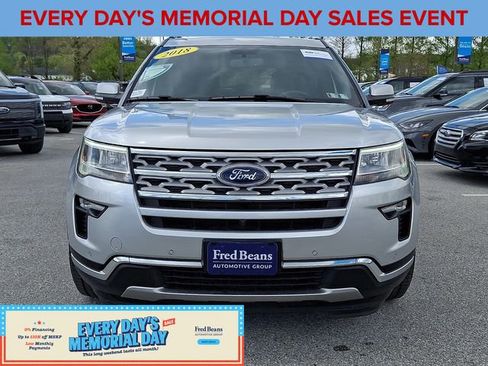 Certified 2018 Ford Explorer Limited AWD/4WD image 3