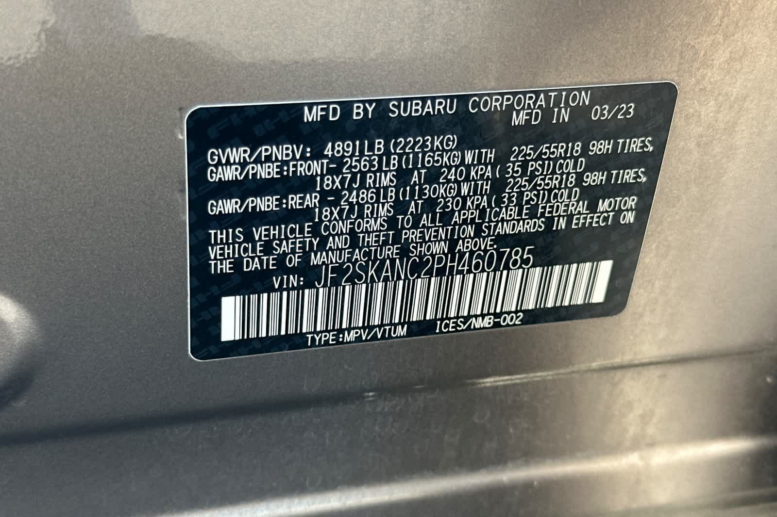 Used 2023 Subaru Forester Limited w/ Popular Package #2 AWD/4WD image 30