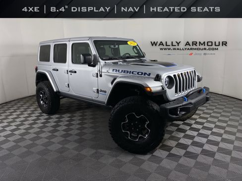 Used 2022 Jeep Wrangler Unlimited Rubicon 4xe w/ Dual Top Group AWD/4WD image 1