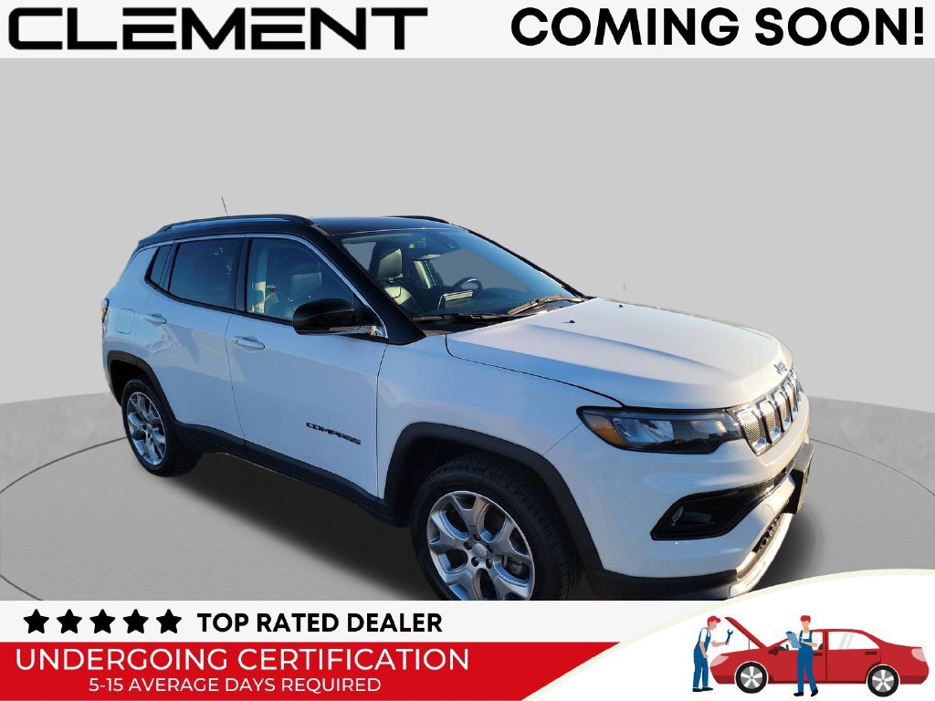 Used 2022 Jeep Compass Limited w/ Sun and Sound Group AWD/4WD image 1