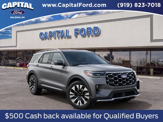 New 2027 Ford Explorer Platinum w/ LUX Leather Package AWD/4WD image 4