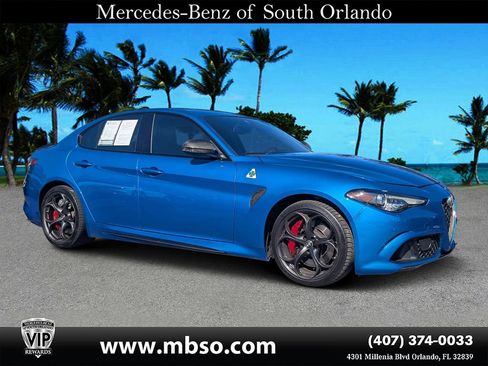 Used 2018 Alfa Romeo Giulia Quadrifoglio w/ Driver Assist Dynamic Package image 1