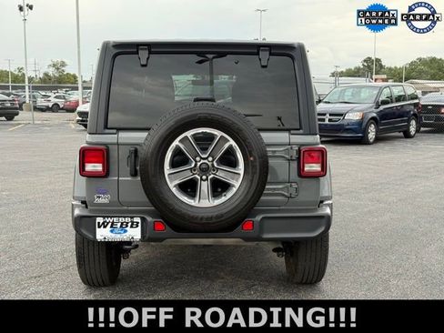 Used 2021 Jeep Wrangler Unlimited Sahara w/ Uconnect 4C Nav & Sound Group image 7