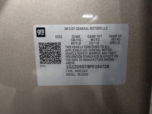 Used 2023 Chevrolet Malibu LT w/ Driver Confidence Package image 33