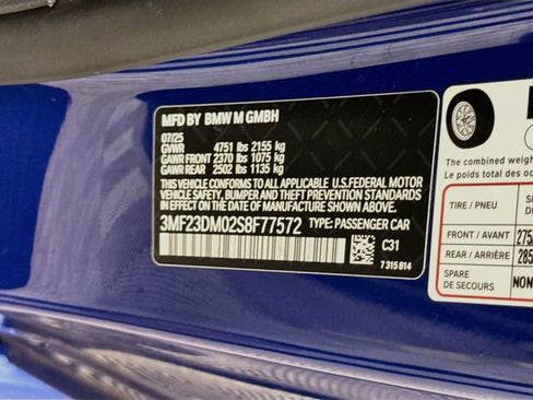 Used 2025 BMW M2 w/ Lighting Package RWD image 34