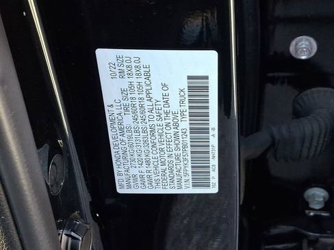 Used 2023 Honda Ridgeline RTL image 30