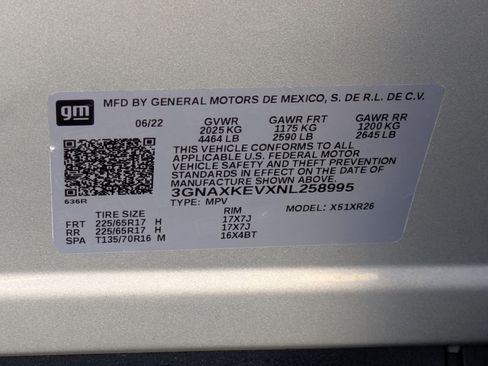 Certified 2022 Chevrolet Equinox LT image 30