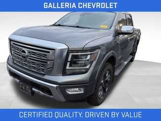 Used 2021 Nissan Titan Platinum Reserve w/ Moonroof Package AWD/4WD video 1