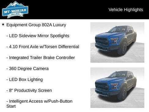 Used 2020 Ford F150 Raptor w/ Equipment Group 802A Luxury image 8