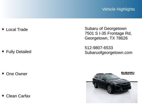 Used 2025 Subaru Outback Premium AWD/4WD image 10
