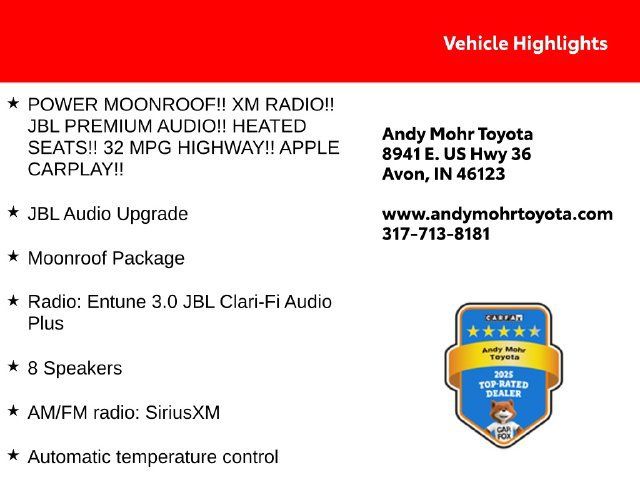Used 2019 Toyota Avalon XLE w/ Moonroof Package FWD image 2