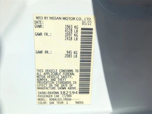 Used 2022 Nissan Altima 2.5 S FWD image 24