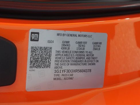 Used 2024 Chevrolet Corvette Z06 image 25