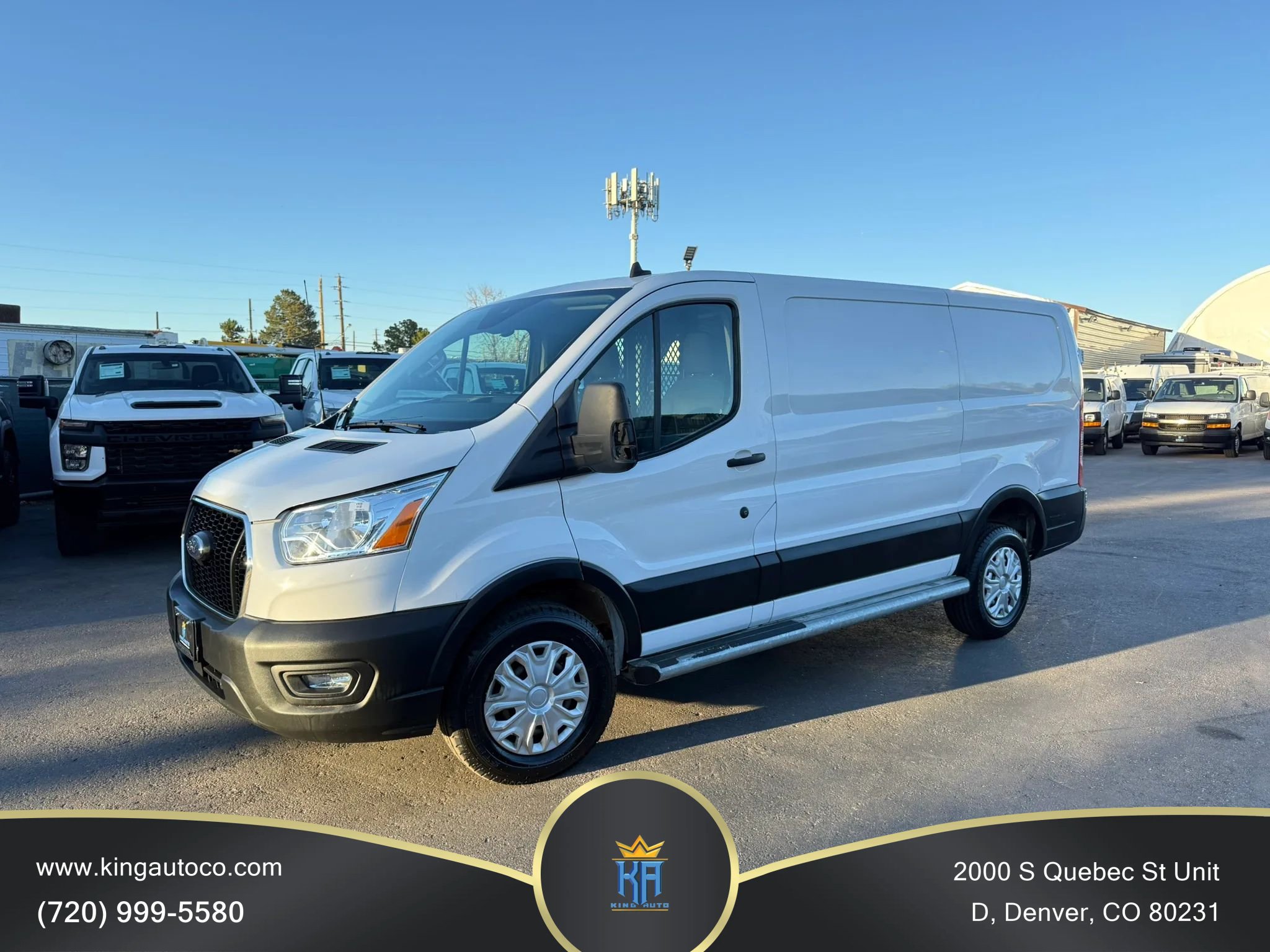 Used 2021 Ford Transit 250 Low Roof w/ Exterior Upgrade Package RWD image 1