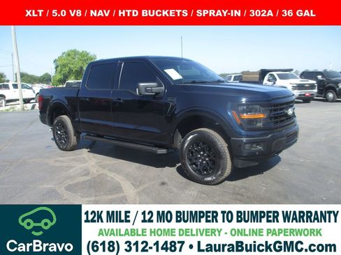 Used 2024 Ford F150 XLT w/ Equipment Group 302A MID AWD/4WD image 1