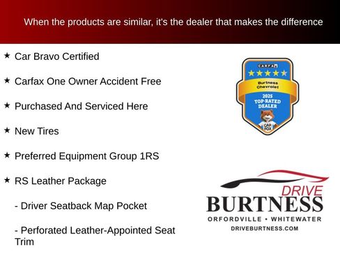 Certified 2023 Chevrolet Equinox RS w/ RS Leather Package AWD/4WD image 10
