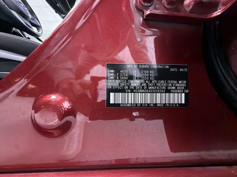 Certified 2025 Subaru Legacy Premium AWD/4WD image 16
