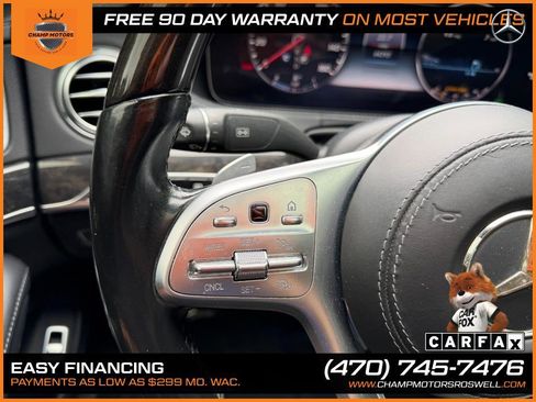 Used 2019 Mercedes-Benz S 450 Sedan image 23