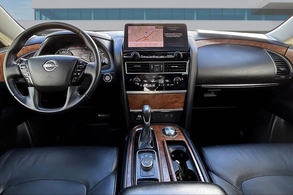 Used 2021 Nissan Armada SL w/ Captain's Chairs Package AWD/4WD image 7