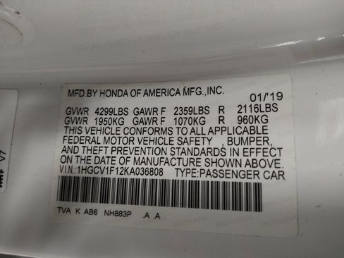 Used 2019 Honda Accord LX image 33