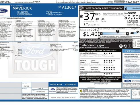 Used 2025 Ford Maverick Lariat image 39