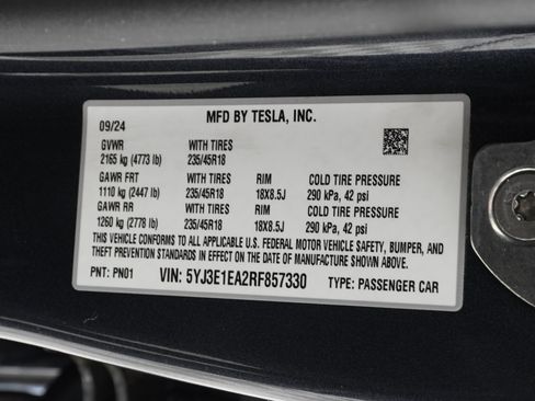 Used 2024 Tesla Model 3 Long Range image 38