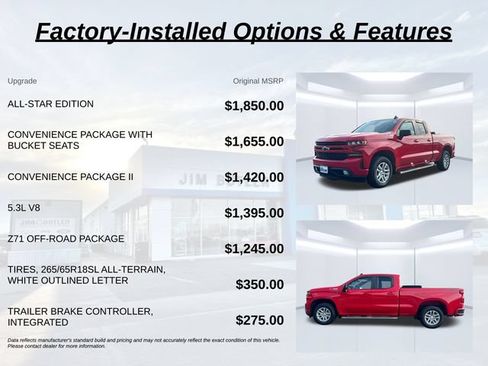 Used 2019 Chevrolet Silverado 1500 RST w/ All-Star Edition AWD/4WD image 2