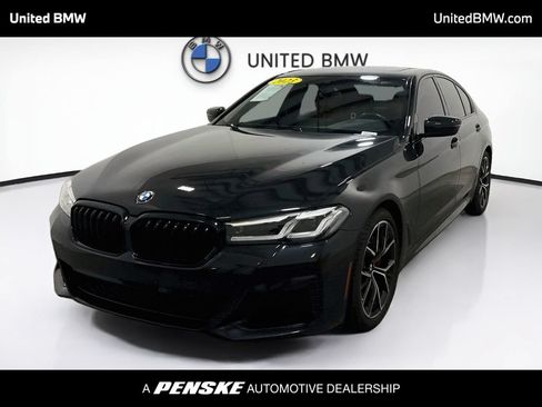 Certified 2023 BMW 530i w/ M Sport Package RWD image 1