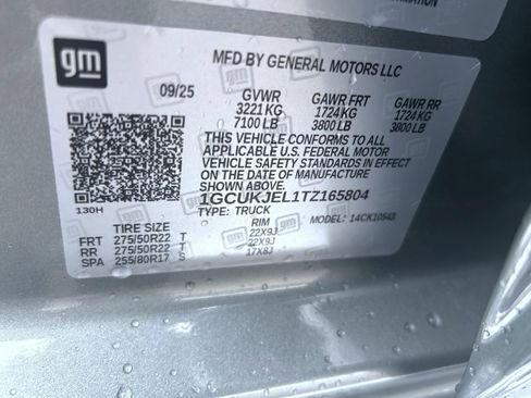 New 2026 Chevrolet Silverado 1500 High Country w/ High Country Premium Package image 25