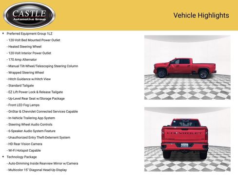 Used 2024 Chevrolet Silverado 3500 LTZ w/ LTZ Plus Package AWD/4WD image 8
