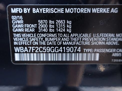 Used 2016 BMW 750i xDrive AWD/4WD image 42