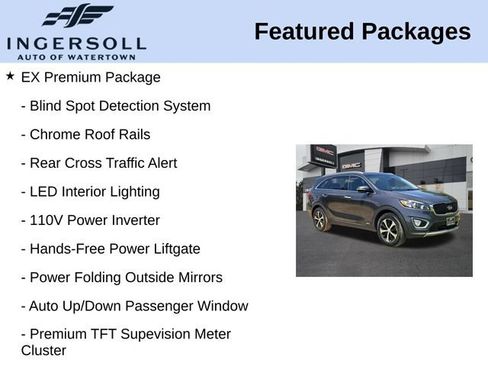 Used 2017 Kia Sorento EX w/ EX Premium Package AWD/4WD image 14