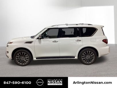 Certified 2023 Nissan Armada Platinum w/ Captain's Chairs Package