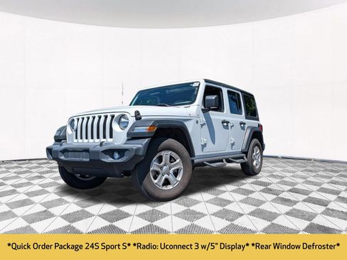 Used 2020 Jeep Wrangler Unlimited Sport S AWD/4WD image 2