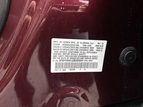 Used 2016 Honda Pilot EX-L image 17