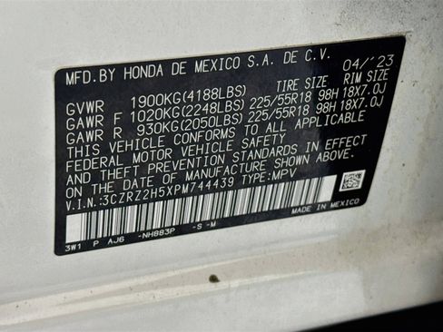 Certified 2023 Honda HR-V Sport image 30