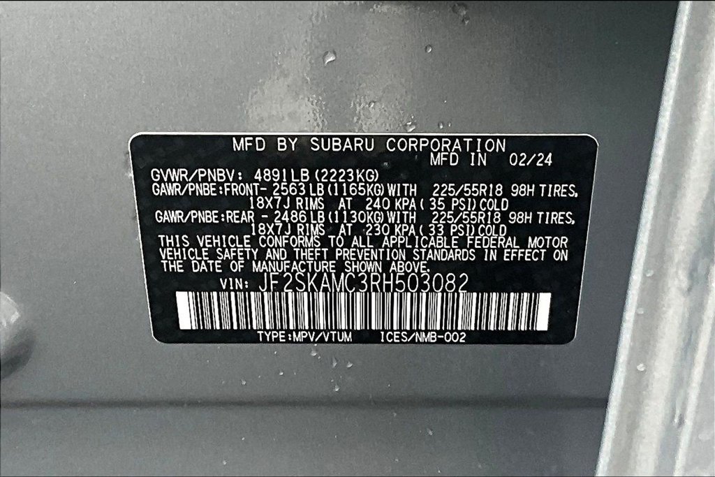 Used 2024 Subaru Forester Touring w/ POP Package 3 AWD/4WD image 19