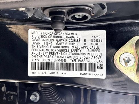 Used 2020 Honda Civic LX image 16