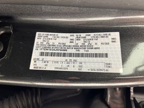 Used 2018 Ford F150 XLT w/ Equipment Group 302A Luxury image 27