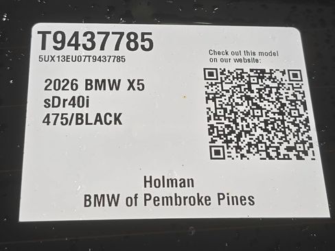 Used 2026 BMW X5 sDrive40i w/ Premium Package RWD image 28