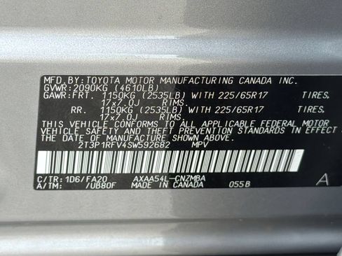 Used 2025 Toyota RAV4 XLE w/ Convenience Package AWD/4WD image 33
