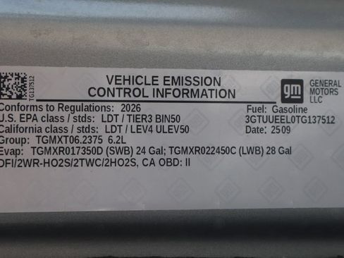 Used 2026 GMC Sierra 1500 AT4 w/ AT4 Premium Package AWD/4WD image 16