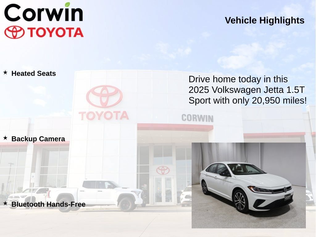 Used 2025 Volkswagen Jetta Sport FWD image 6