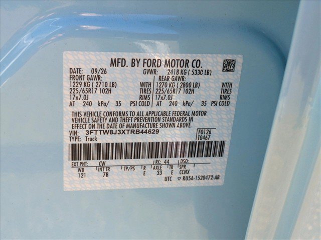 New 2026 Ford Maverick XLT w/ Equipment Group 301A AWD/4WD image 17