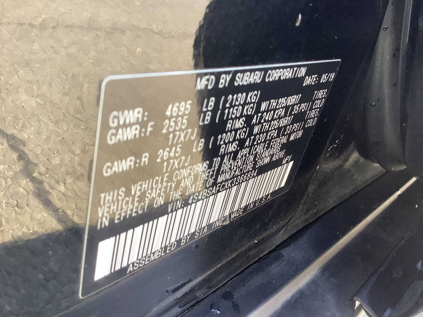 Used 2019 Subaru Outback 2.5i Premium AWD/4WD image 21
