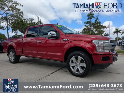 Certified 2020 Ford F150 Platinum w/ Equipment Group 701A Luxury AWD/4WD image 1