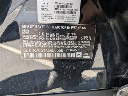 Used 2019 BMW X3 sDrive30i w/ Convenience Package RWD image 16