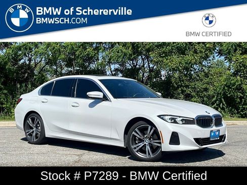 Certified 2023 BMW 330i xDrive Sedan w/ Premium Package AWD/4WD image 1