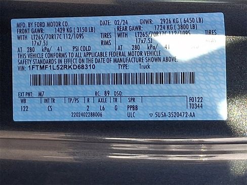 Used 2024 Ford F150 XL w/ Equipment Group 103A High image 27