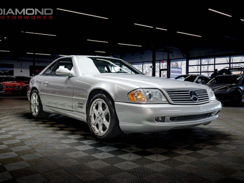 Used 2002 Mercedes-Benz SL 500 Silver Arrow image 26